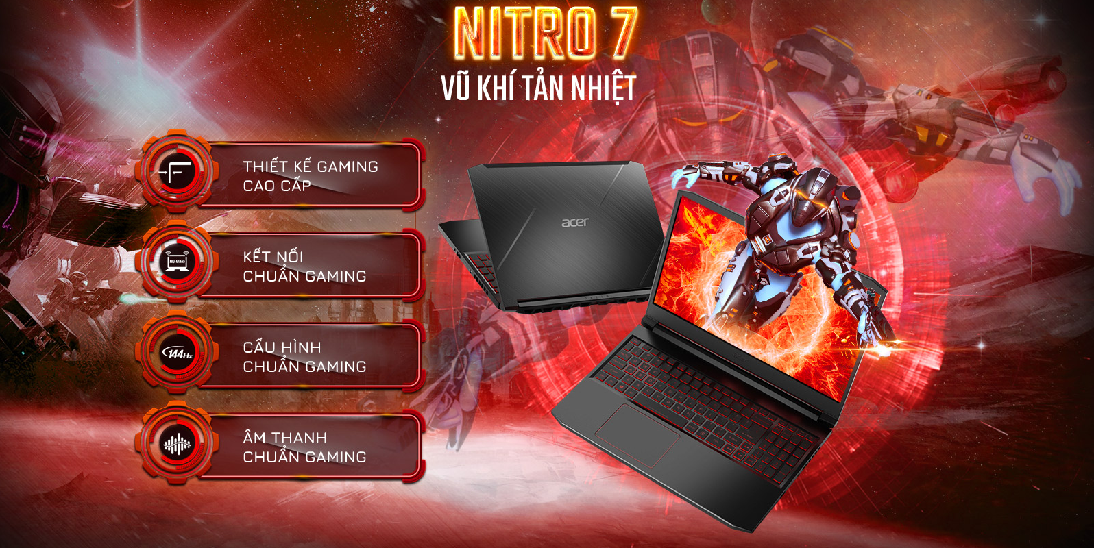Laptop Gaming Acer Nitro 7-1